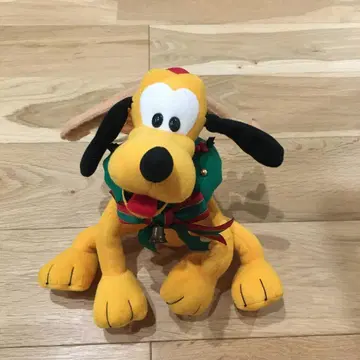 도쿄 디즈니랜드 DISNEY 플루토 봉제 인형 크리스마스