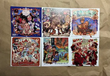 지박소년 하나코 군 복각 미니 색지 6매 세트