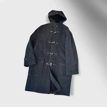 새상품급 글로버올 킹스턴 헤링본 더플 코트 L 그레이