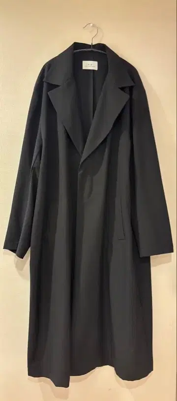 MB 롱 코트 블랙