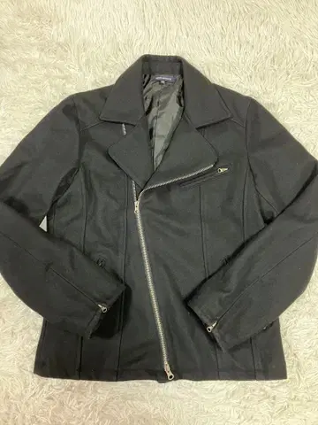 새상품급 URBAN RESEARCH 블랙 더블 라이더스 사이즈 38