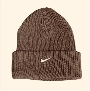 나이키 브라운 니트 모자