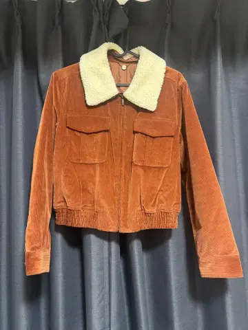 [ Lily Brown ] 코듀로이 보아 자켓