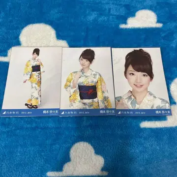 노기자카46 브로마이드 컴프 하시모토 나나미 2012 유카타 july