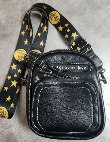 forever love 숄더백 블랙