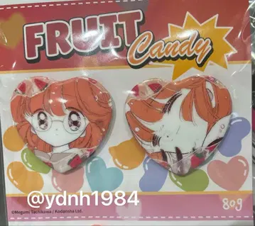 괴도 세인트 테일 중국 한정판 하네오카 메이미 캔뱃지 (캔디 ver.)