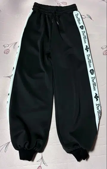 DimMoire 디딤모아르 로고 프린트 저지 팬츠 M