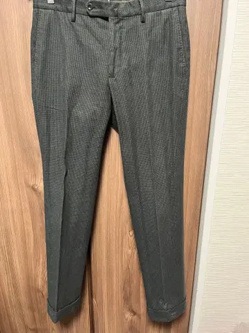 인코텍스 하운드투스 체크 패턴 슬랙스 팬츠 사이즈 46 pt 토리노