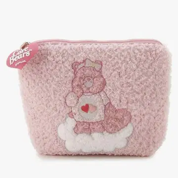 새상품 스나이델 홈 Care Bears 케어베어 니트 파우치 LPNK