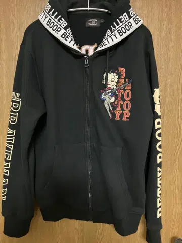 베티 붑 미스터 브레이브맨 콜라보 집업 후드티