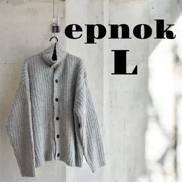 epnok 그레이 가디건 L