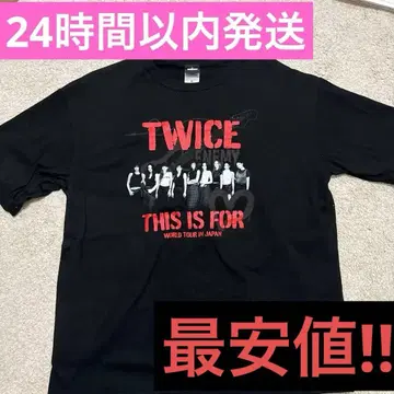 TWICE 라이브 셔츠 THISISFOR M 사이즈 ENEMY