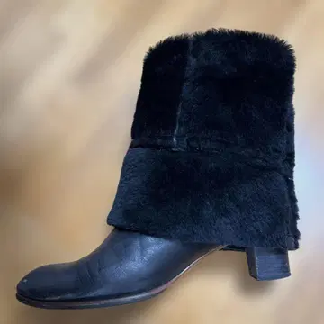 chausser 쇼세 무스탕 롱 부츠