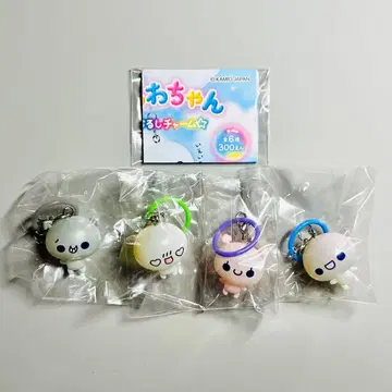 푸쿠푸쿠 아와와짱 콜롱토 클리어 메지루시 참 4종 세트