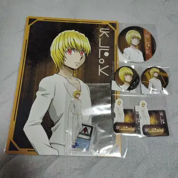 헌터헌터 web 복권 크라피카 아트 보드 아크릴 스탠드 캔뱃지