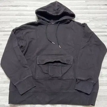 엑스걸 블랙 후드 부착 후드티