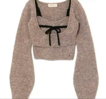 andmary Natalie ribbon set mocha