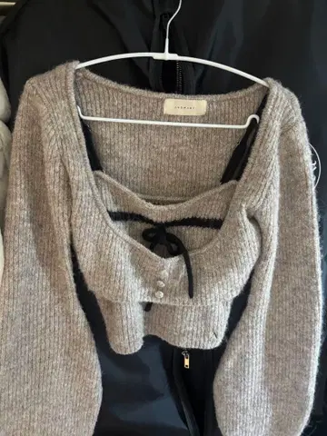 andmary Natalie ribbon set mocha