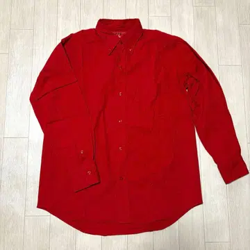 에비수 evisu 긴팔 버튼 다운 빨간색