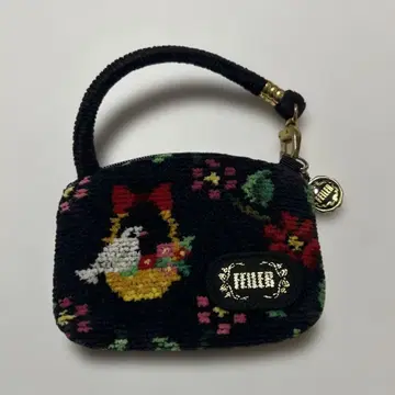 페이 x 하토쿄도 사이드 파우치 블랙