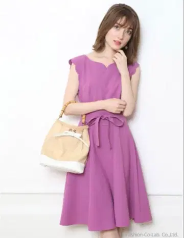 [ 새상품 미착용 ] Apuweiser-riche 코르셋 벨트 원피스