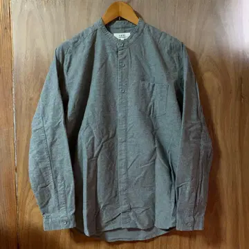 BEAMS 밴드 카라 셔츠 겨울용 긴팔 S 빔즈