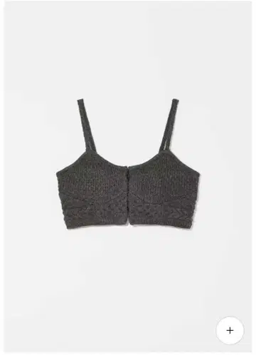 [ eaphi ] MIX PATTERN KNIT BUSTIER