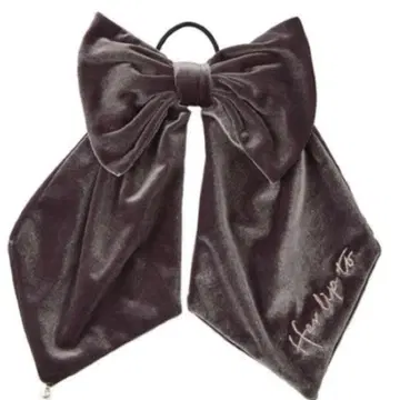 [ 익명 배송 ] Herlipto 벨로아 리본 그레이지