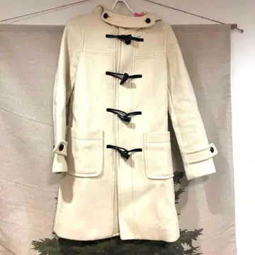 아이보리 더플 코트 그린 라벨 릴랙싱