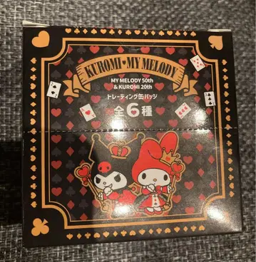 매장 한정 마이멜로디, 쿠로미 캔뱃지 컴프 세트
