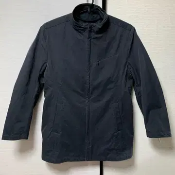 ELLE 다크 그레이 스탠드 카라 자켓