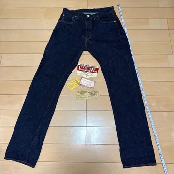 다크 네이비 W32 프리휠러스 661ZXX 청바지 데님