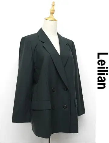 N416/ Leilian 더블 자켓 이탈리아제 원단 13 빅 사이즈