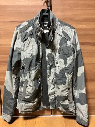 G-STAR 카모플라쥬 밀리터리 자켓