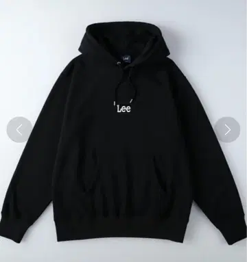 리 박스 로고 후드티