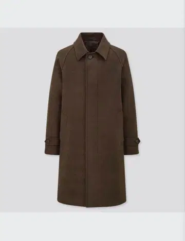 다크 브라운 스텐카라 코트 S 사이즈