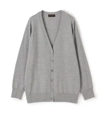 [ 미사용 ] 투모로우랜드 엑스트라 파인 울 V넥 가디건