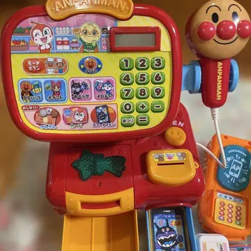 호빵맨 레지스터 빵 공방 완구 포함