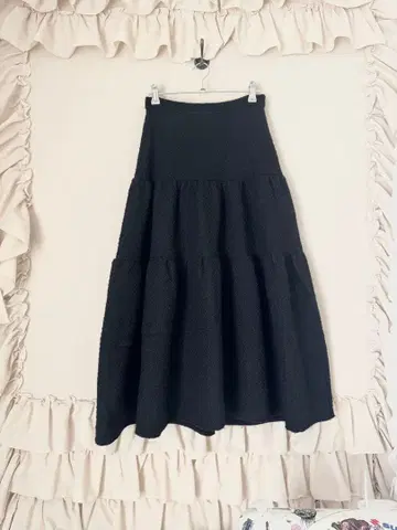 BIRTHDAY BASH lily flare tweed skirt S