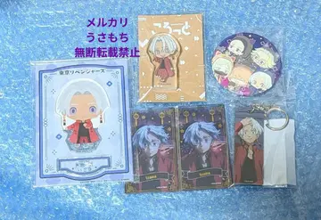 도쿄 리벤저스 쿠로카와 이자나 아크릴 스탠드 캔뱃지 클리어 카드