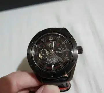 Orient Star 자동 와인딩 손목시계 스켈레톤