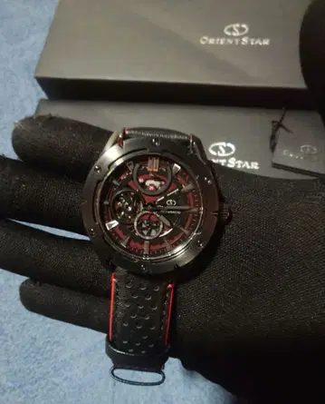 Orient Star 자동 와인딩 손목시계 스켈레톤 아방가르드