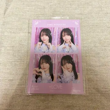 =LOVE 노구치이오리 4컷 포토카드 vol.1 4cut