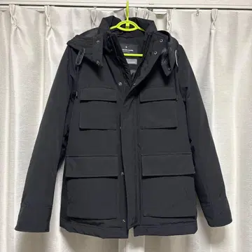 NISHIKAWA DOWN HYBRID 블랙 다운 자켓