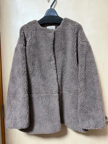 보아 코트 모카 레리움 머플러 포함