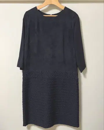 [ 새상품급 ] 리플렉트 벨로아 트위드 콤비 원피스