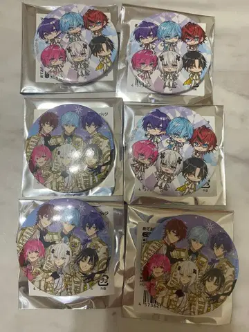 메테오라 캔뱃지 6개 세트