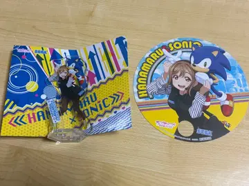 러브 라이브! 선샤인!! 쿠니키다 하나마루 & 소닉 아크릴 스탠드 부채