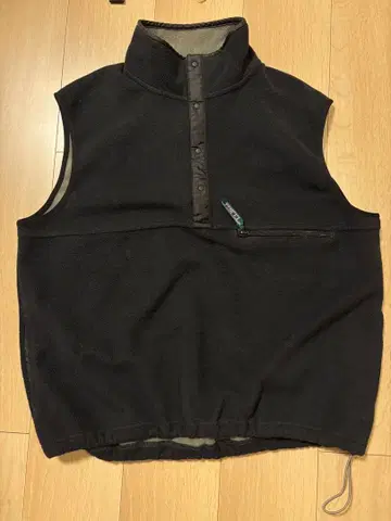 L.L.Bean 블랙 플리스 베스트 M