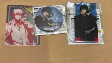 사카모토 데이즈 플라자 캔뱃지 아크릴 키링 나구모